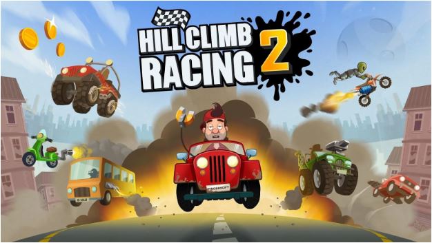 Game đồ họa hoạt hình Hill Climb Racing 2 