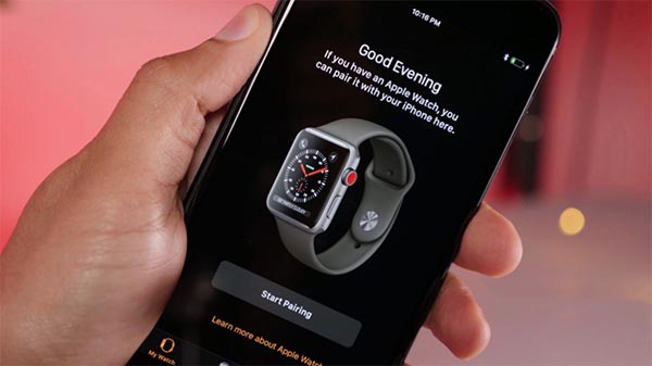 Apple Watch sẽ nhắc bạn kết nối thiết bị đó với iPhone mới