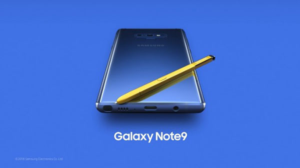 Samsung Galaxy Note 9 với sức hút vẫn không hề giảm sút
