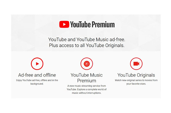 Đăng ký YouTube Premium để tải video về điện thoại