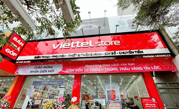 Mua điện thoại chính hãng, trả góp tại Viettel Store