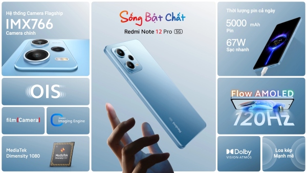 Cấu hình Redmi Note 12 Pro